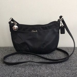 Coach pleated Leather Crossbody